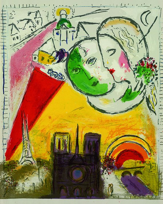Marc Chagall - 2 Bll.: L