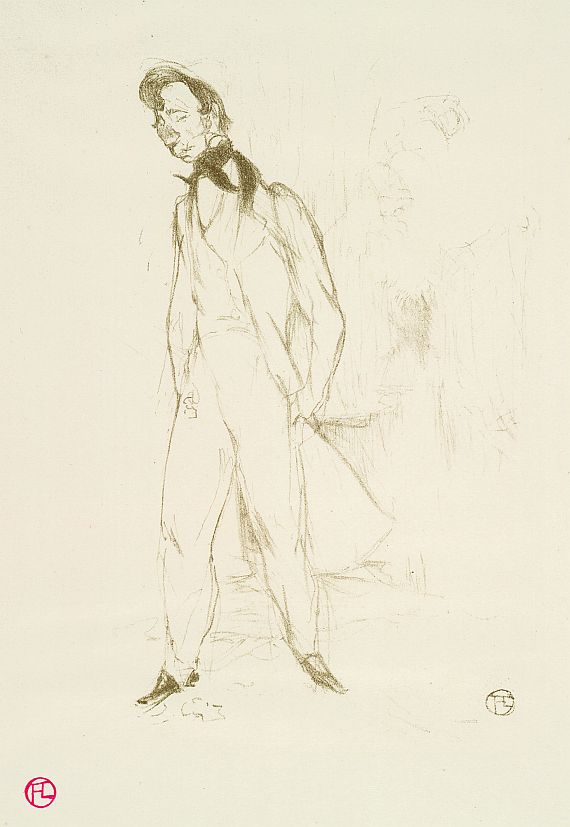 Henri de Toulouse-Lautrec - Adolphe ou Le Jeune Homme triste