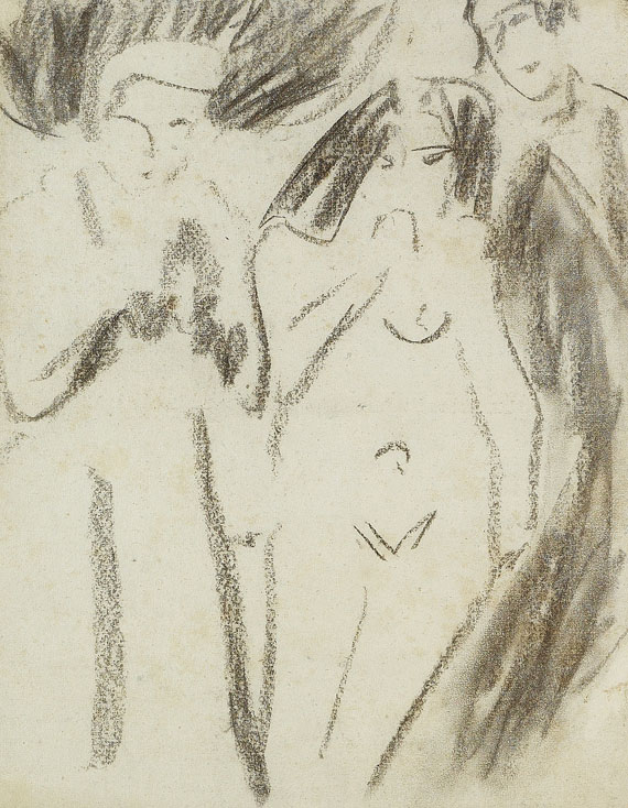 Ernst Ludwig Kirchner - Dodo und Fränzi