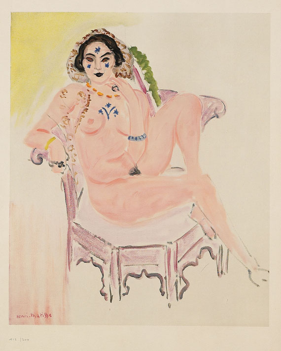 Henri Matisse - Nach - Nu assise dans un fauteuil