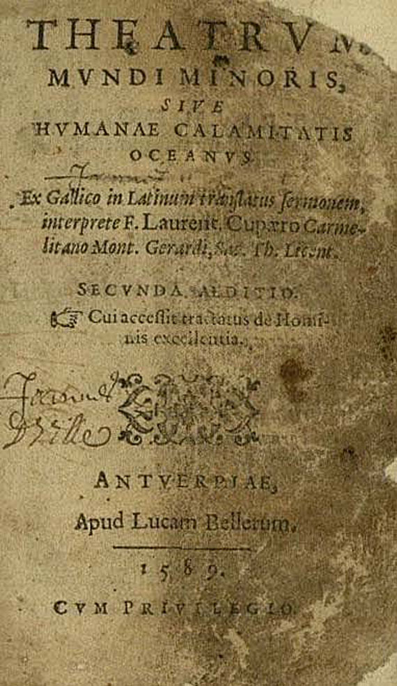 Pierre Boaistuau - Theatrum mundi minoris. 1589 (33)