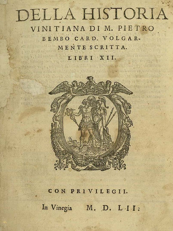 Pietro Bembo - Della historia Vinitiana. 1552 (68)