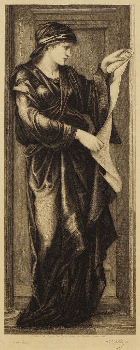 Edward Burne-Jones - Sibylla Cumana