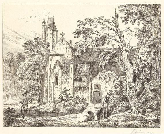 Karl Blechen - Kloster im Walde