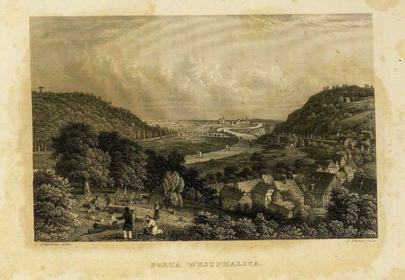  Deutschland - Freiligrath, F., Malerische u. romant. Westphalen. 1842