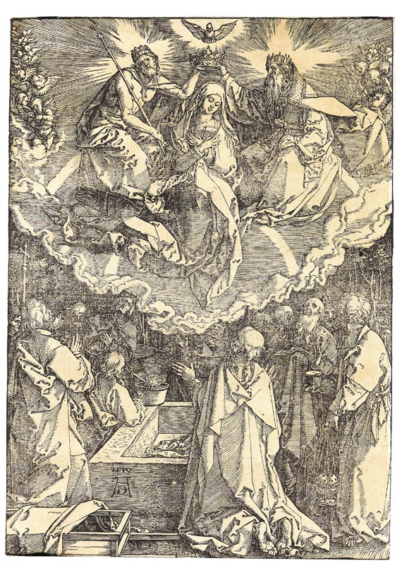 Albrecht Dürer - Mariä Himmelfahrt und Krönung