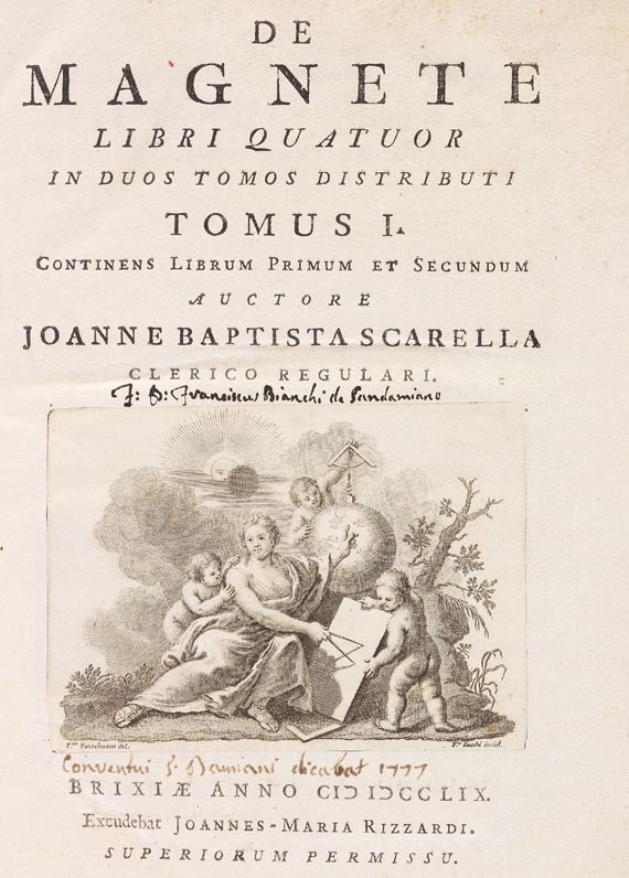 Giambattista Scarella - Magnete, 2 Bde. 1759