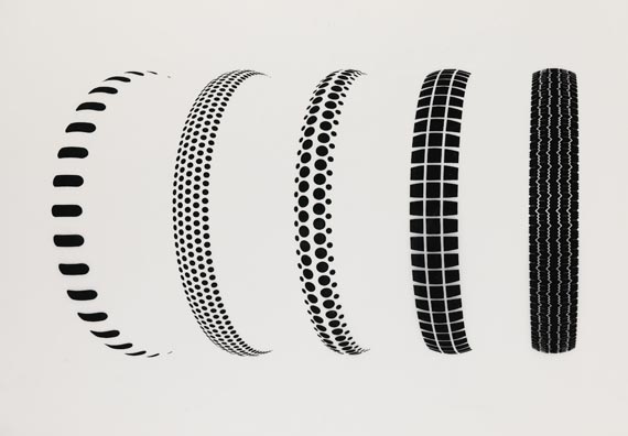 Richard Hamilton - Five tyres remoulded - Weitere Abbildung