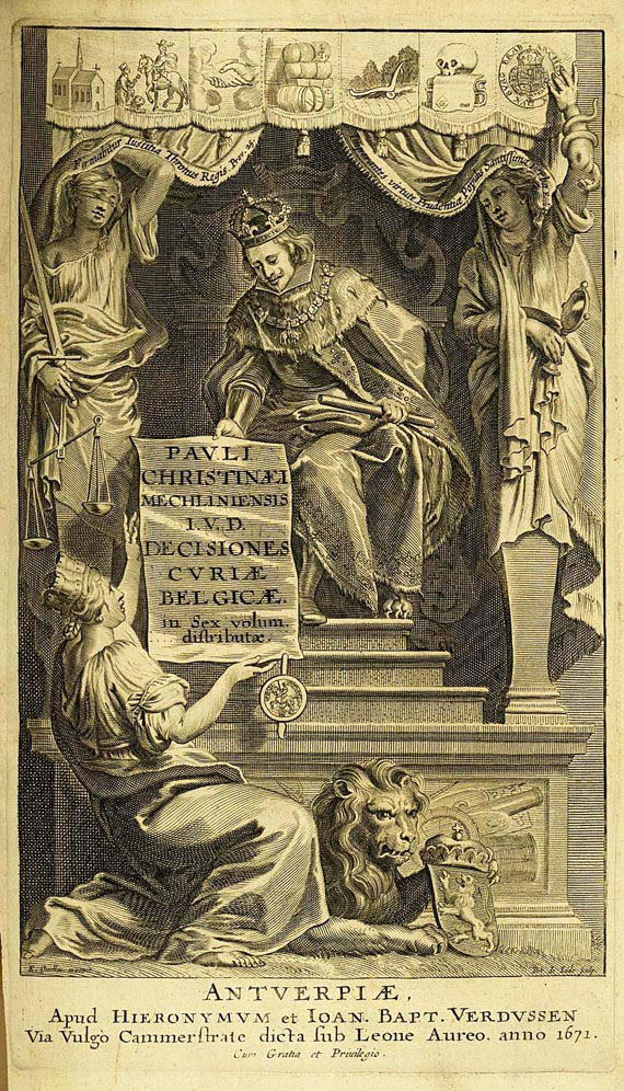 Paulus Christinaeus - Practicarum quaestionum. 1671