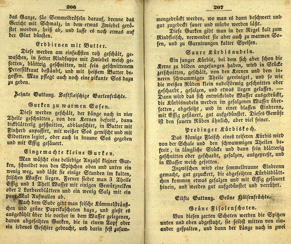   - Kochbuch. 1846
