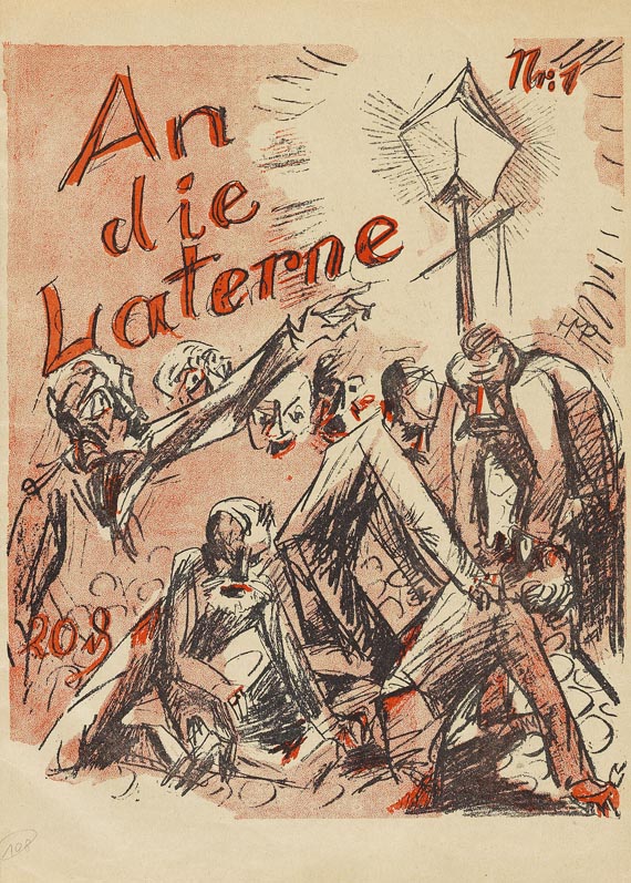   - An die Laterne. 1919.