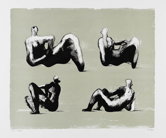 Henry Moore - Four Reclining Figures