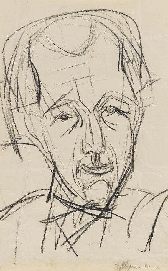 Ernst Ludwig Kirchner - Skizze Redslob