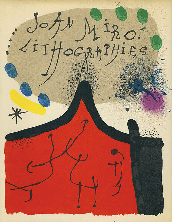 Joan Miró - Lithograph. Bd. I-IV (Bd. I als Vorzugsausgabe)