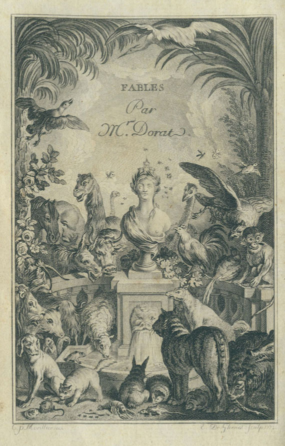 Claude-Joseph Dorat - Fables Nouvelles. 1773