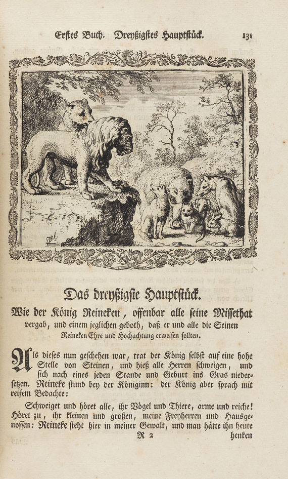 Johann Christoph Gottsched - Heinrich von Alkmar, Reineke der Fuchs. 1752.