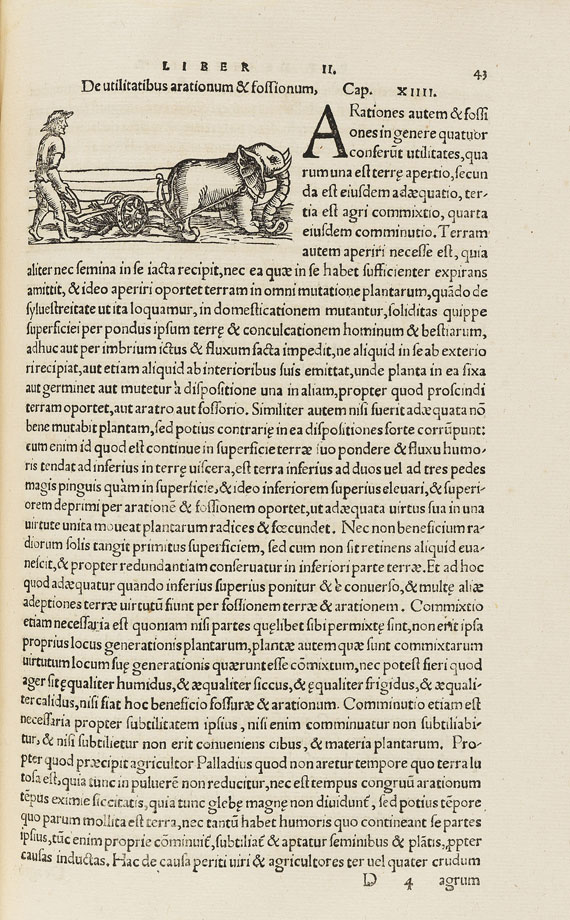 Petrus de Crescentiis - Naturalis historiae opus. 1551