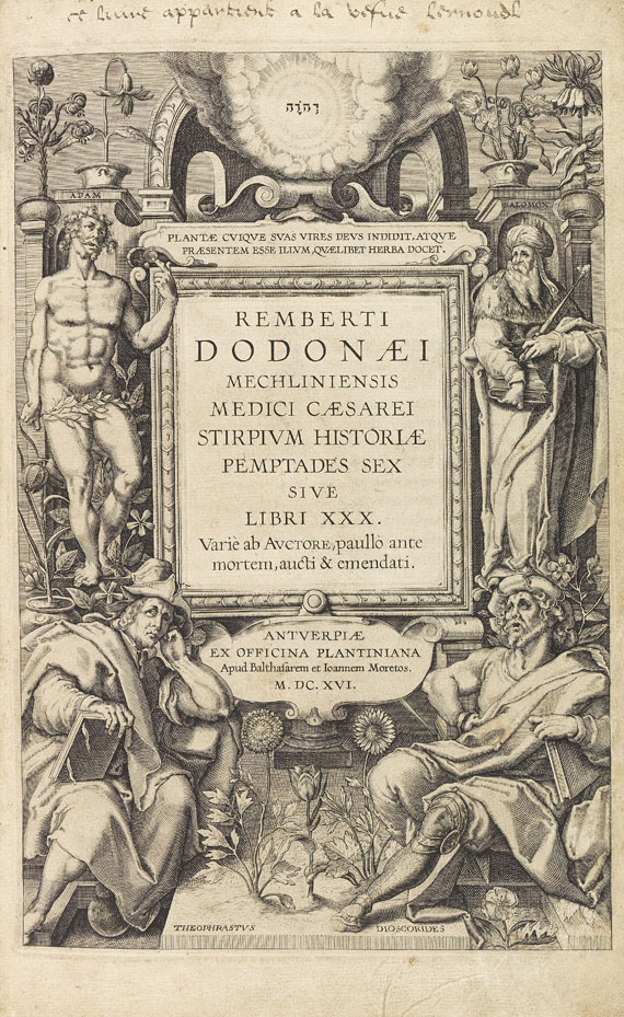 Rembertus Dodonaeus - Stirpium historia. 1616