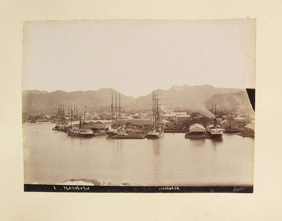   - Hawaii. Sammlung von Reisefotographien. 2 Bde. 1880ff. - Weitere Abbildung