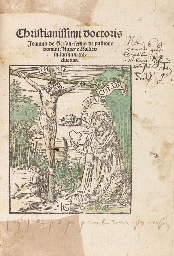 Johannes Gerson - Sermo de passione domini. 1510