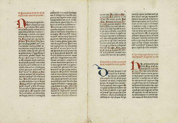 Bartholomaeus de Chaimis - Confessionale. 1480.