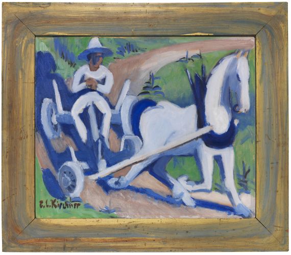 Kirchner - Bauernwagen mit Pferd