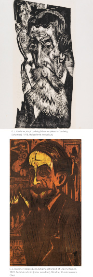 Ernst Ludwig Kirchner - Männerbildnis L. Schames - Weitere Abbildung