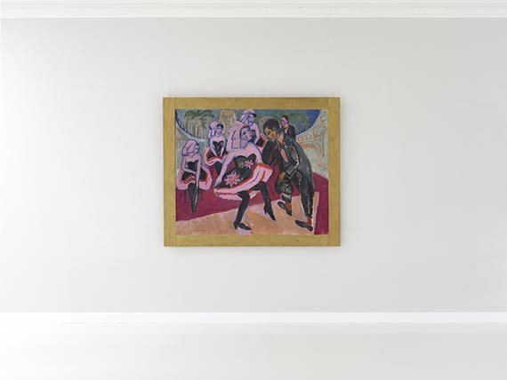 Ernst Ludwig Kirchner - Tanz im Varieté - Weitere Abbildung